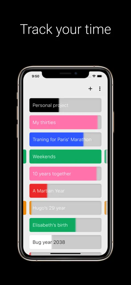 Epoch app interface